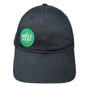 Loomstate Baseball Cap Black One Size Whole Foods Market Organic Cotton Hat